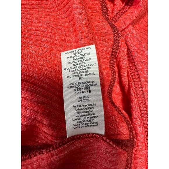 Free People We The Free Long Sleeve Londontown Oversized Asymmetrical Top Size M - Picture 11 of 13